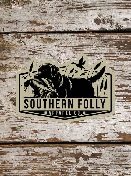 Tan Duck Dog Decal – Southern Folly Apparel